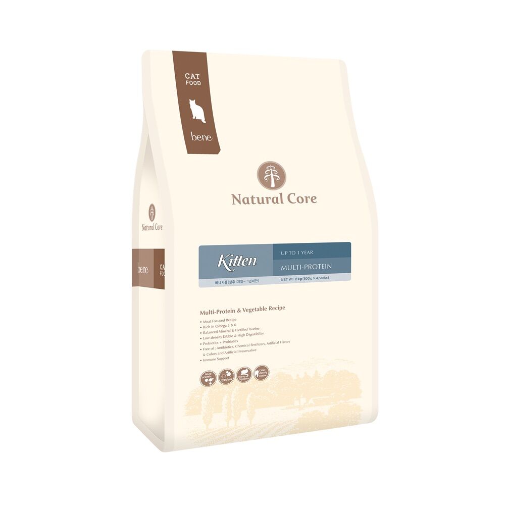 Thức ăn natural core c1 bene kitten cho mèo con bao 5kg