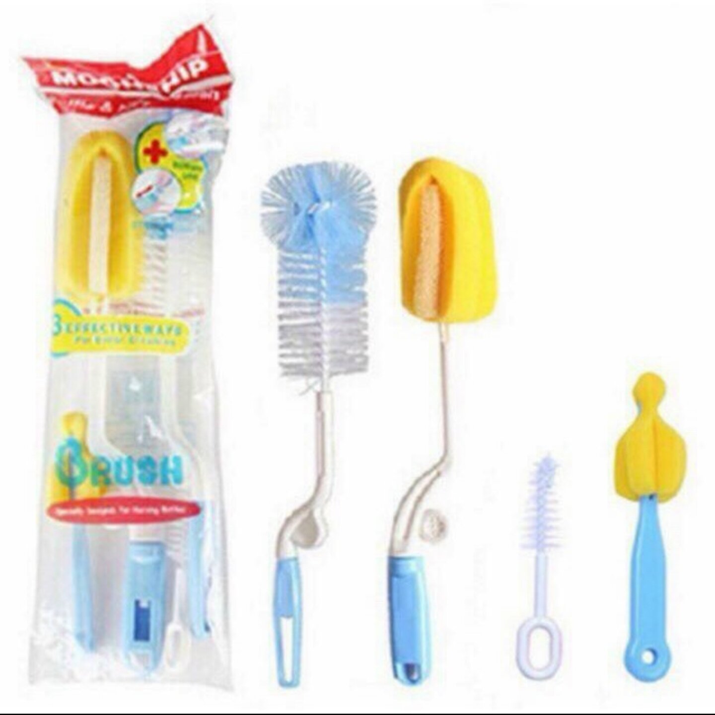 Bộ 4 cọ rửa bình sữa