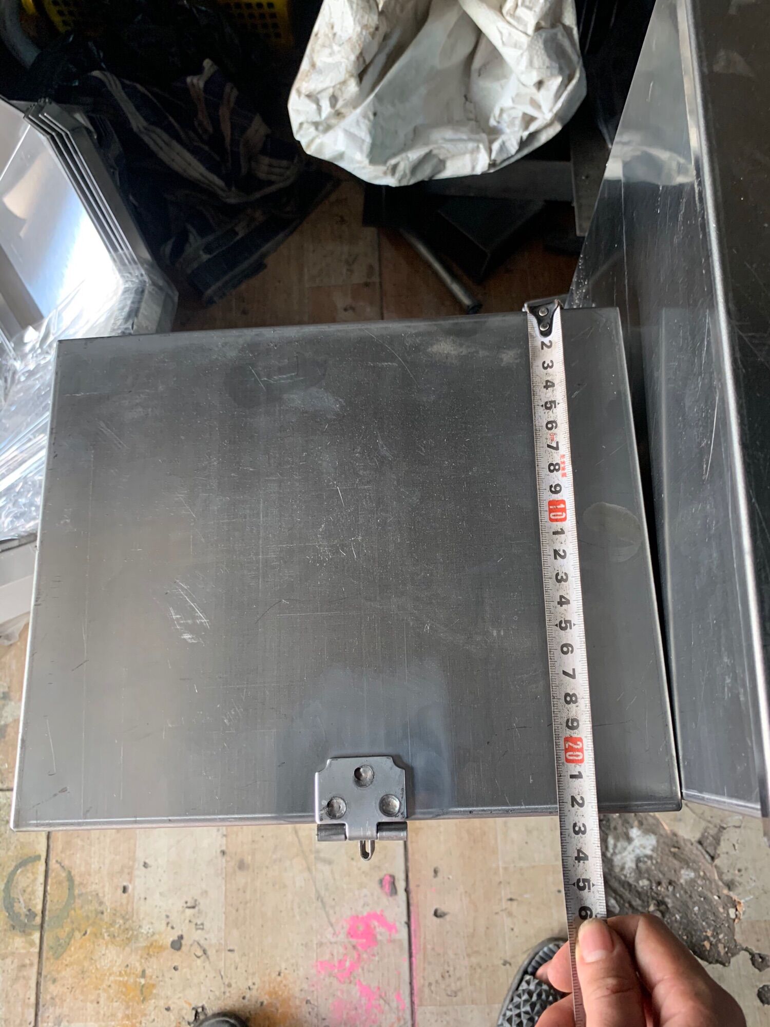 THÙNG ĐỰNG ĐỒ NGHỀ INOX TO LOẠI DÀY