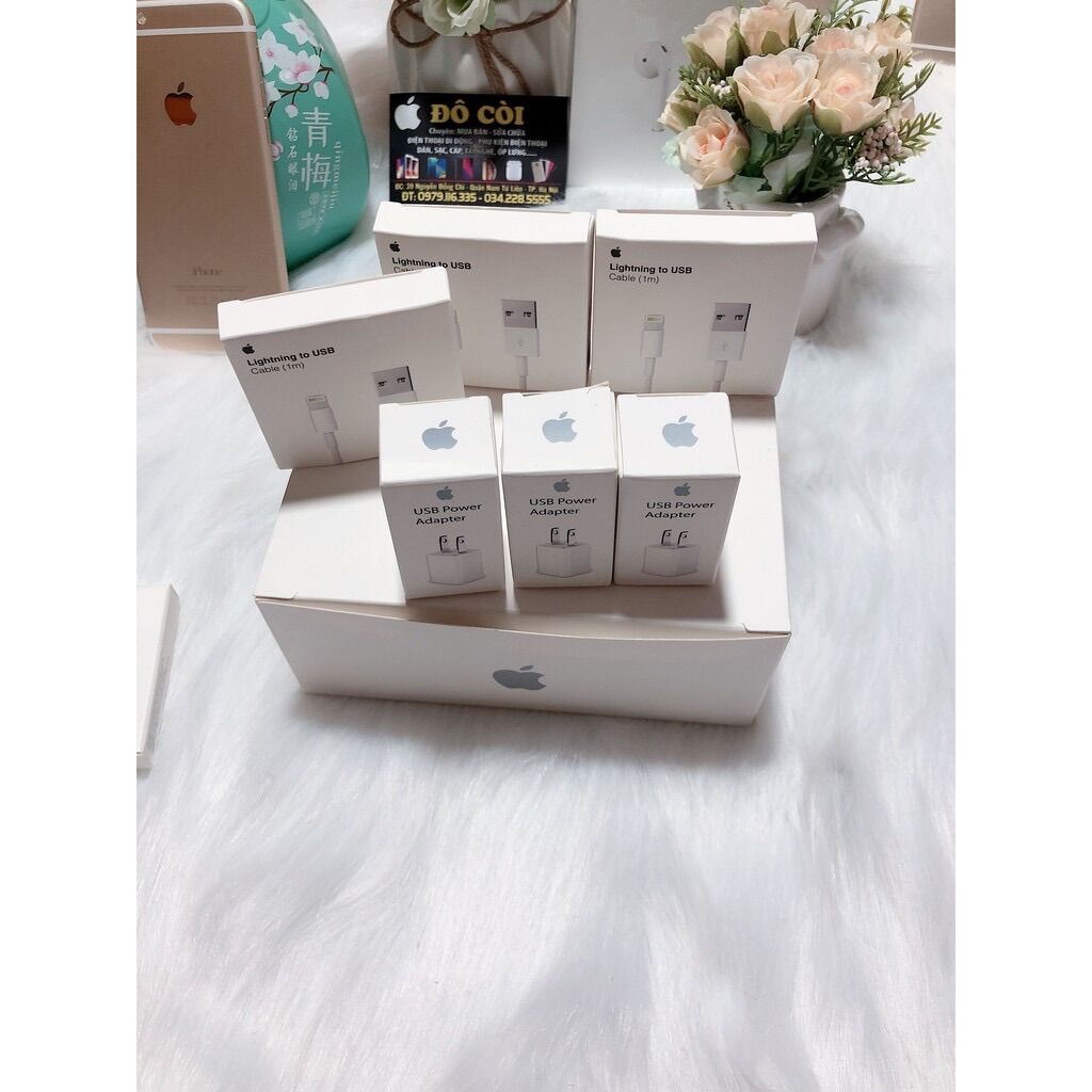 BỘ CÁP SẠC, CỦ SẠC IPHONE