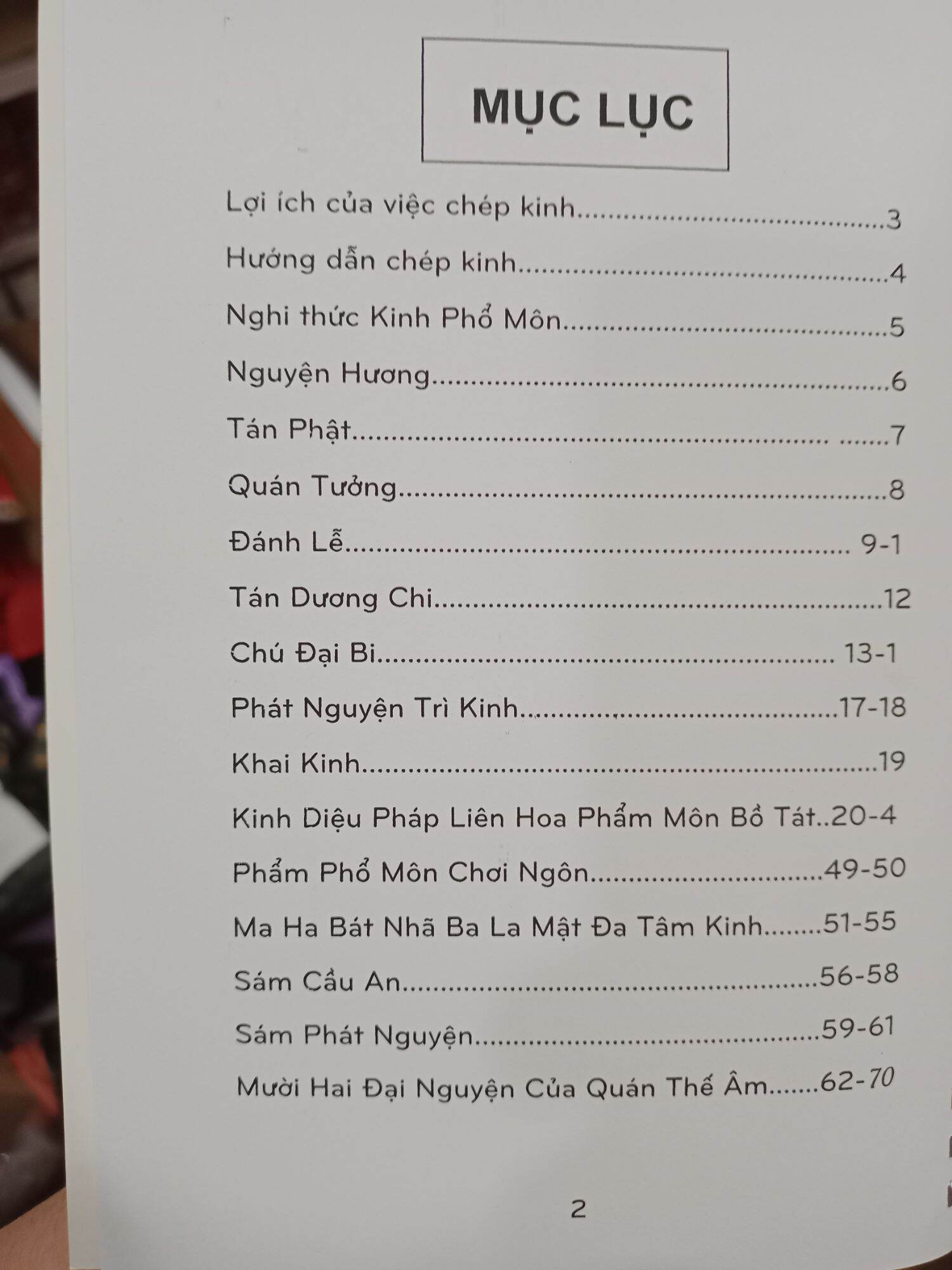 Vở chép kinh Cầu An in mờ ( Từ 10q được giá sỉ )