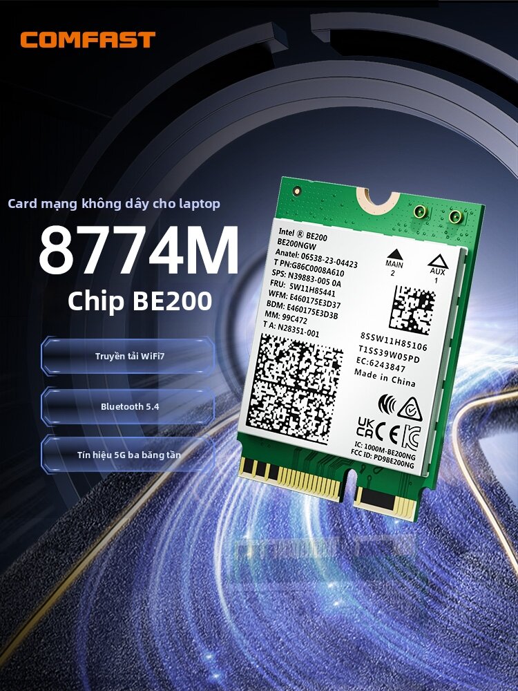 Comfast | Triple Band Gigabit WiFi Network Adapter Giá 1,449,000 Đồng*Miễn phí vận chuyển