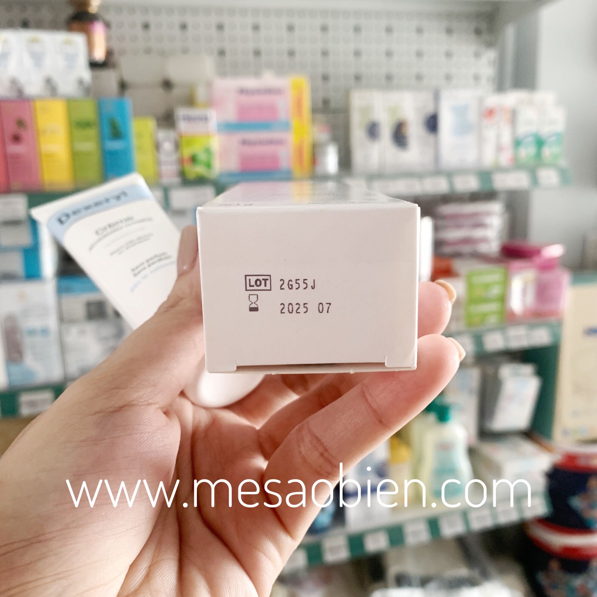 Kem dưỡng chống nẻ, chàm Dexeryl Pháp (50g)