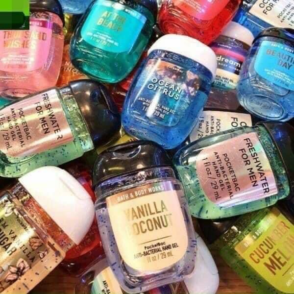 Gel rửa tay khô Bath&Body Works (set 5 chai random)