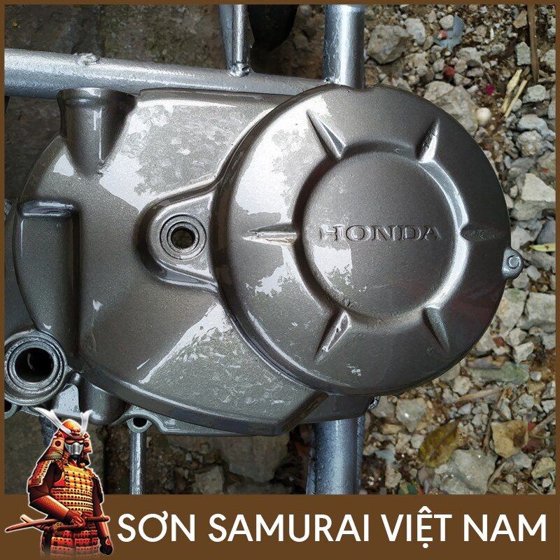 SƠN SAMURAI MÀU XÁM BẠC SƠN LỐC MÁY Y137*
