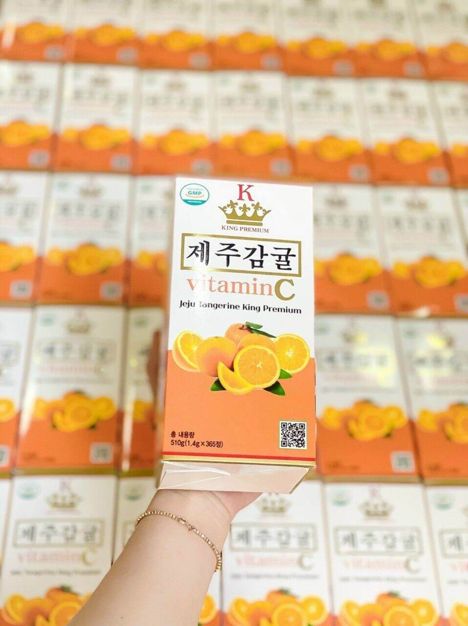 [Hcm]Vitamin C Jeju Orange 510Mg 365V Hàn Quốc Tăng Sức Đề Kháng