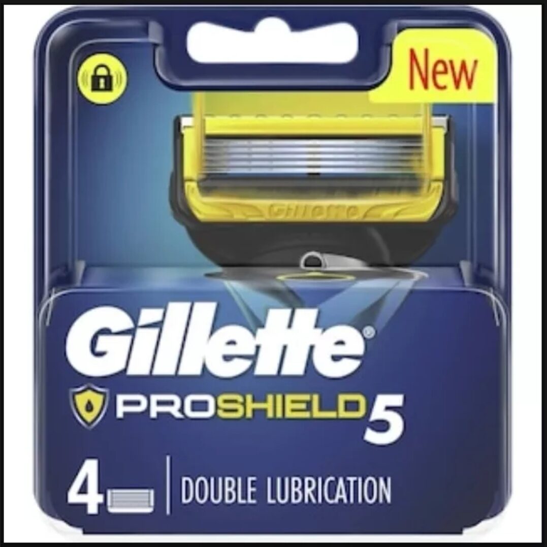 🇻🇳 Lưỡi dao cạo râu Gillette fusion 5 +1 proshield Nhật Bản ( hộp 4 lưỡi )