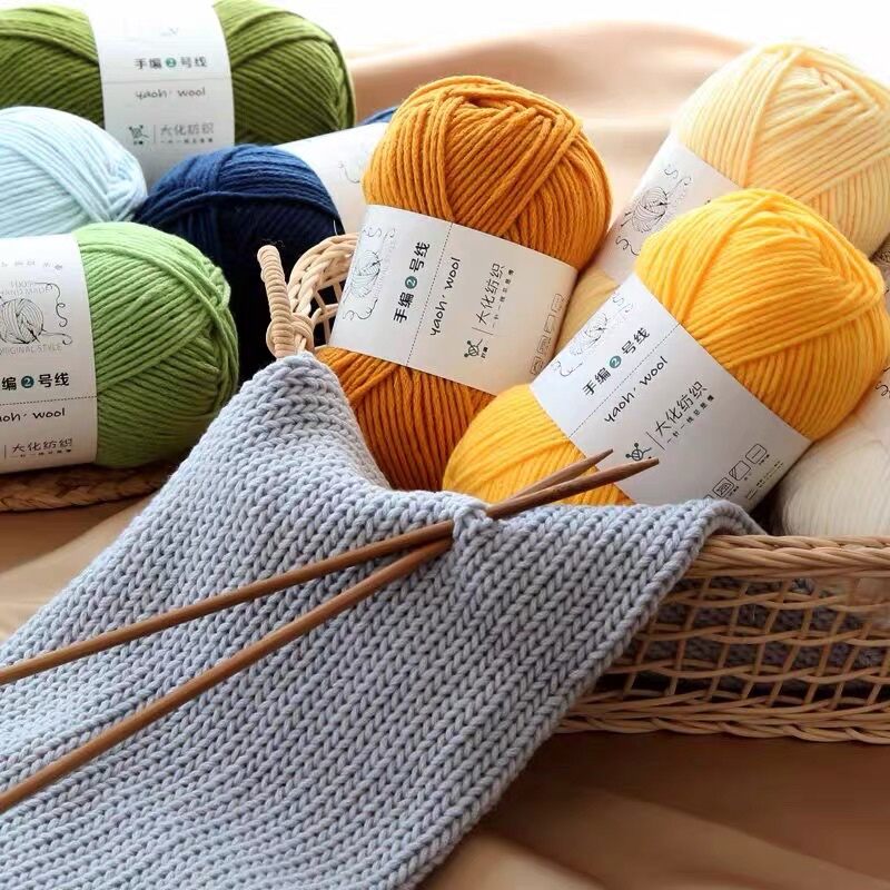 Len Yaoh Wool 100g, Đan Móc Khăn Áo Nón Túi Ví