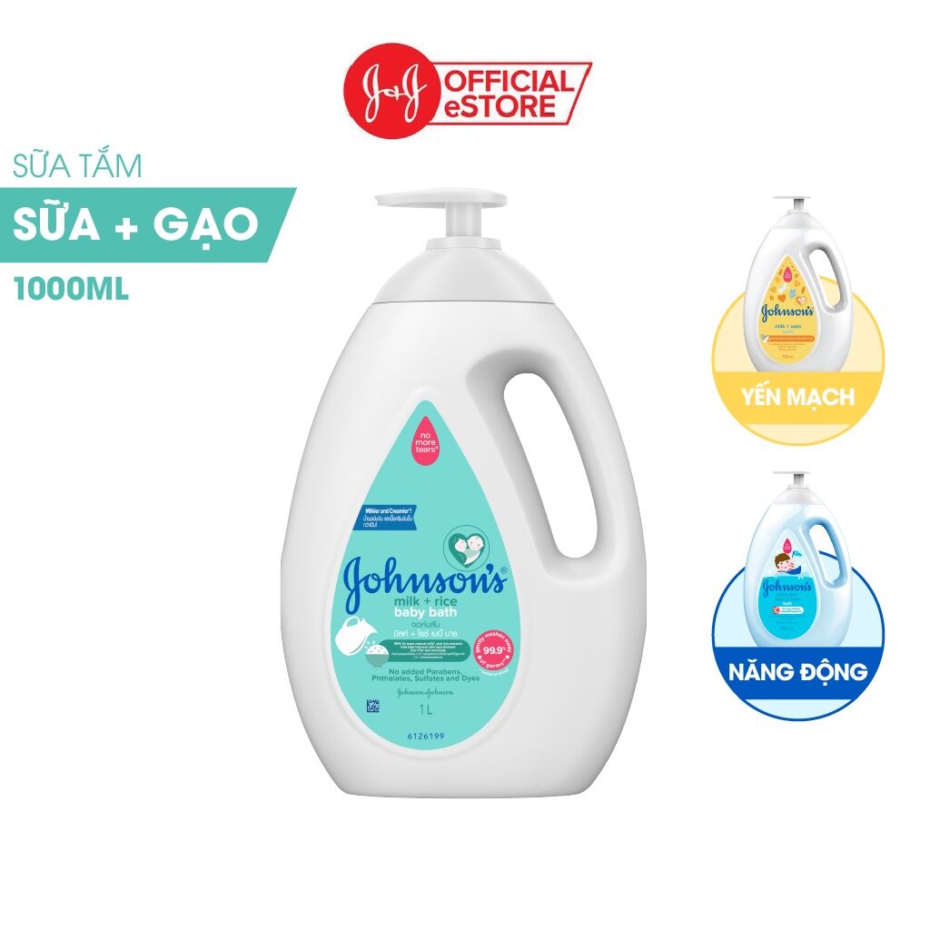 Sữa tắm Baby Johnson's 1000ml