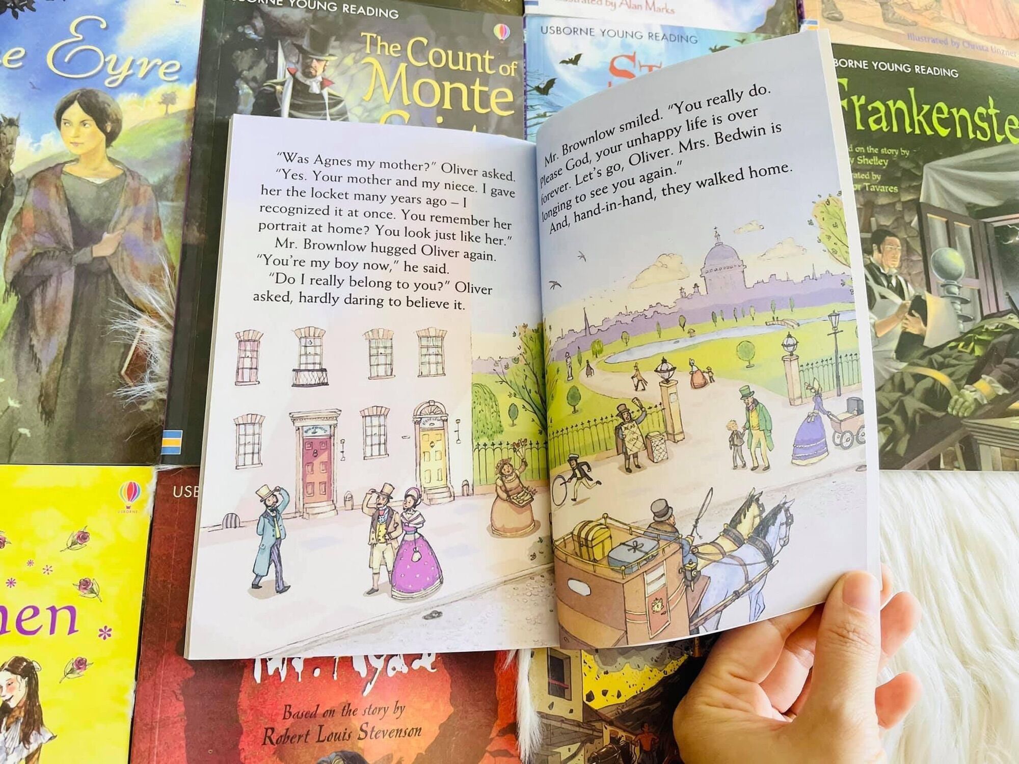 The Usborne Reading Collection (Purple box)