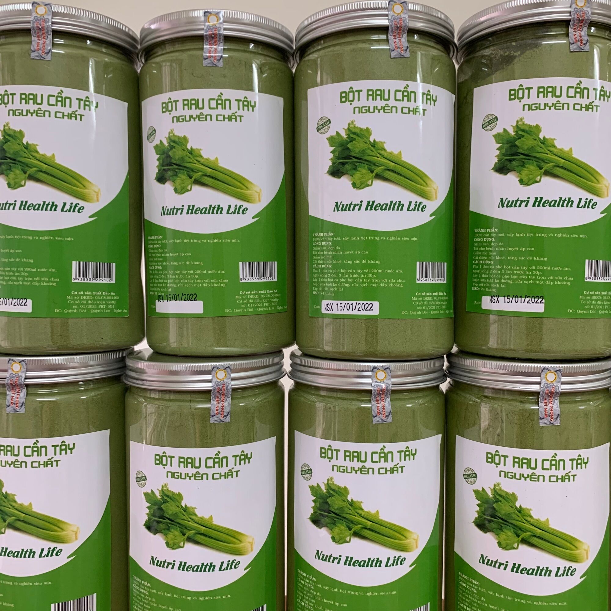 Bột cần tây giảm cân hộp 500g