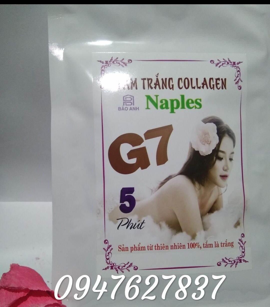 Tắm Trắng G7 5 Phút Trắng