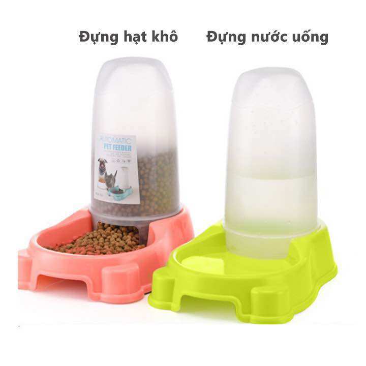 Bát Ăn Uống Tự Động Cho Thú Cưng Chó Mèo