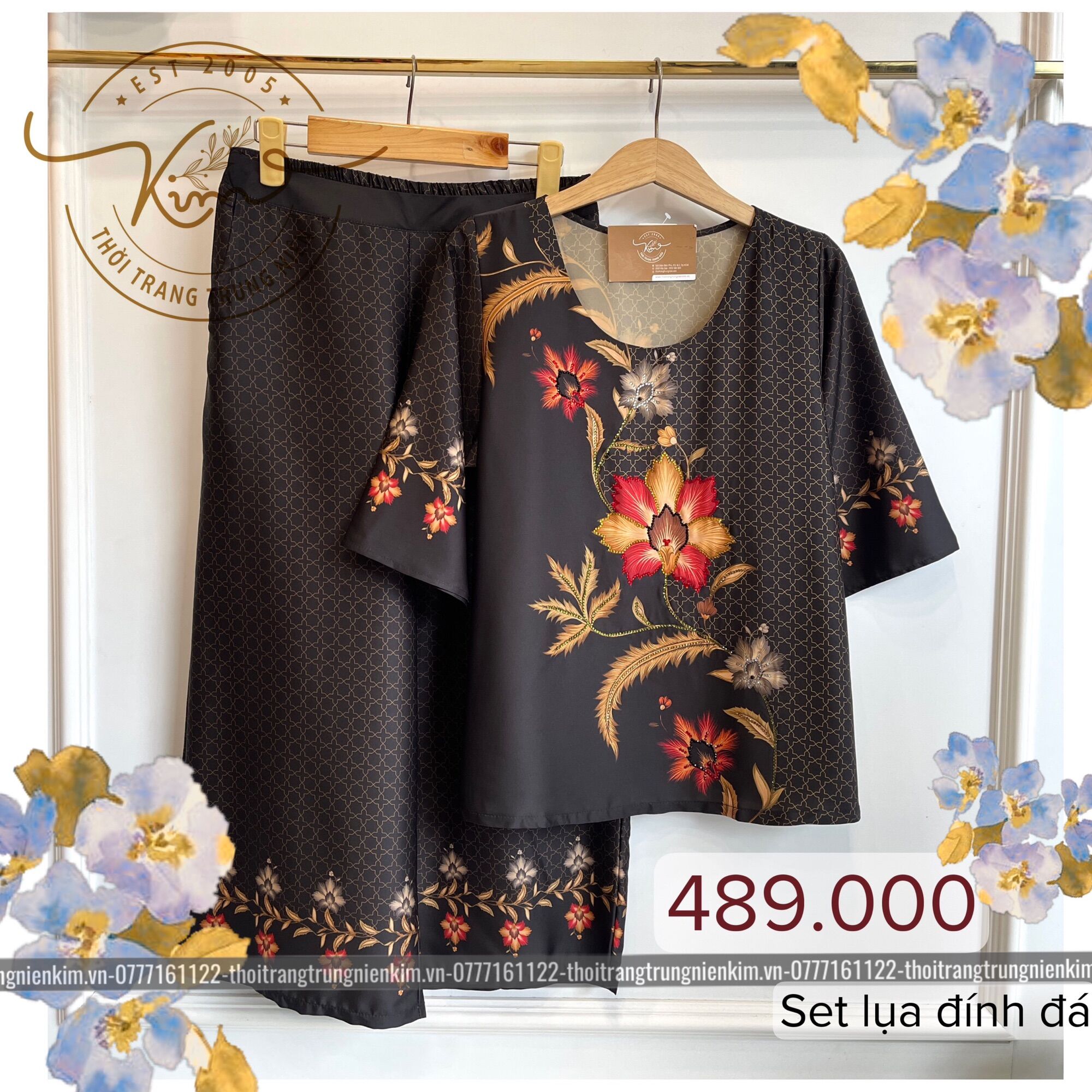 Set đính đá sang trọng