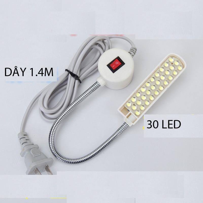 Đèn Juki 30 bóng siêu sáng có đế nam châm tiện lợi