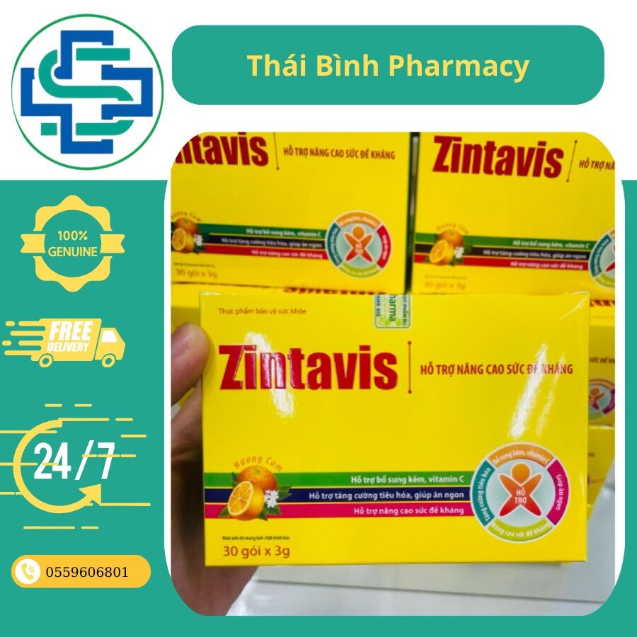 Zintavis - Cốm ZinC bổ sung vitamin