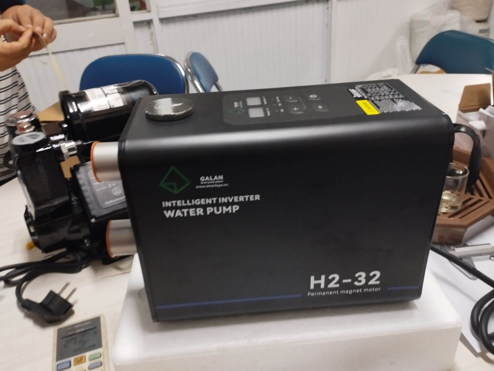 Bơm tăng áp nước nóng lạnh, biến tần inverter, h2-32 prodn sx - galan đặt hàng