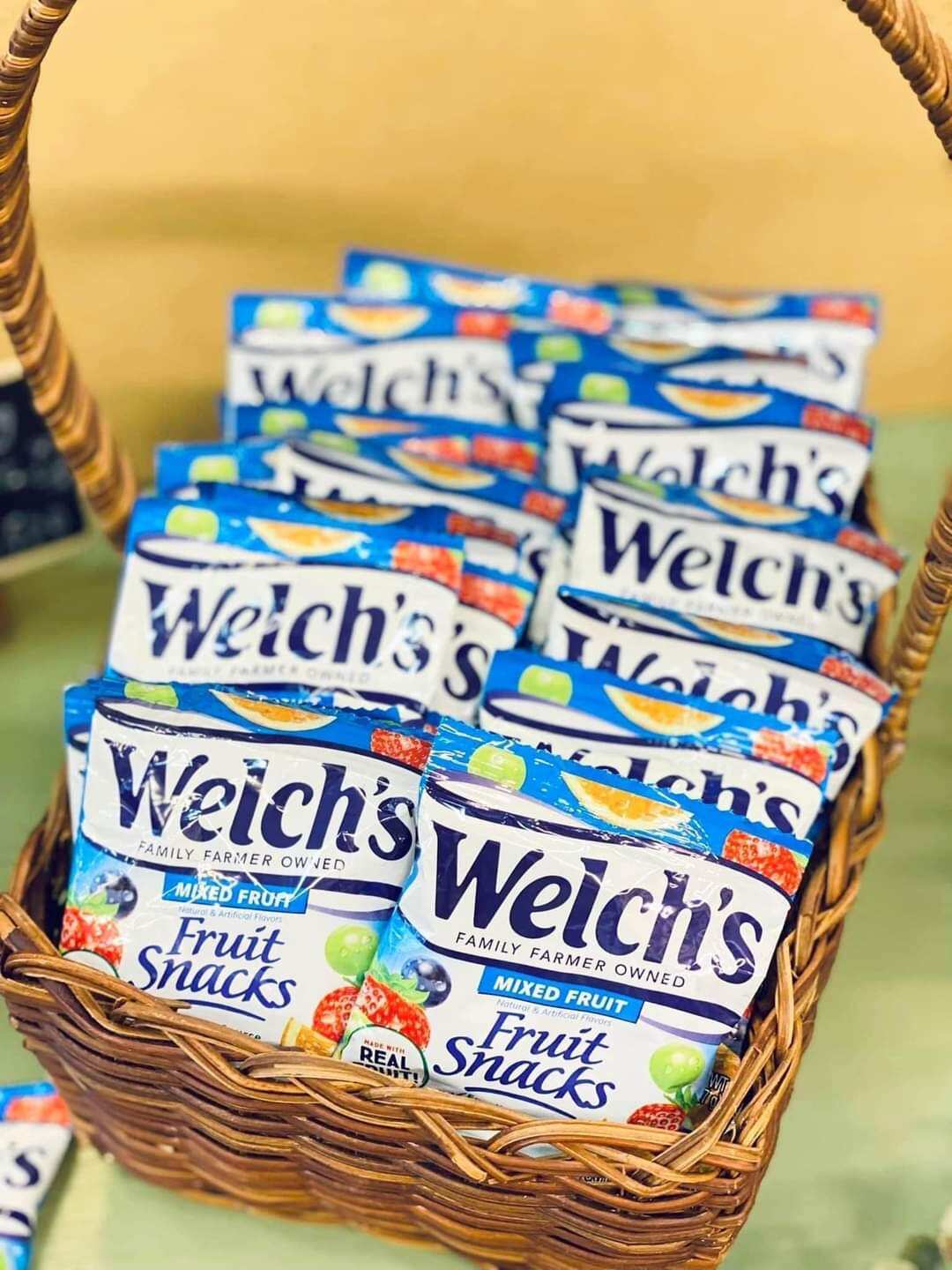 Kẹo dẻo trái cây Welch - combo 10 gói