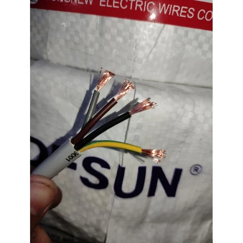 Dây điện 41.5 & 4*1.0 cadisun 300/500v cu/pvc/pvc vctf