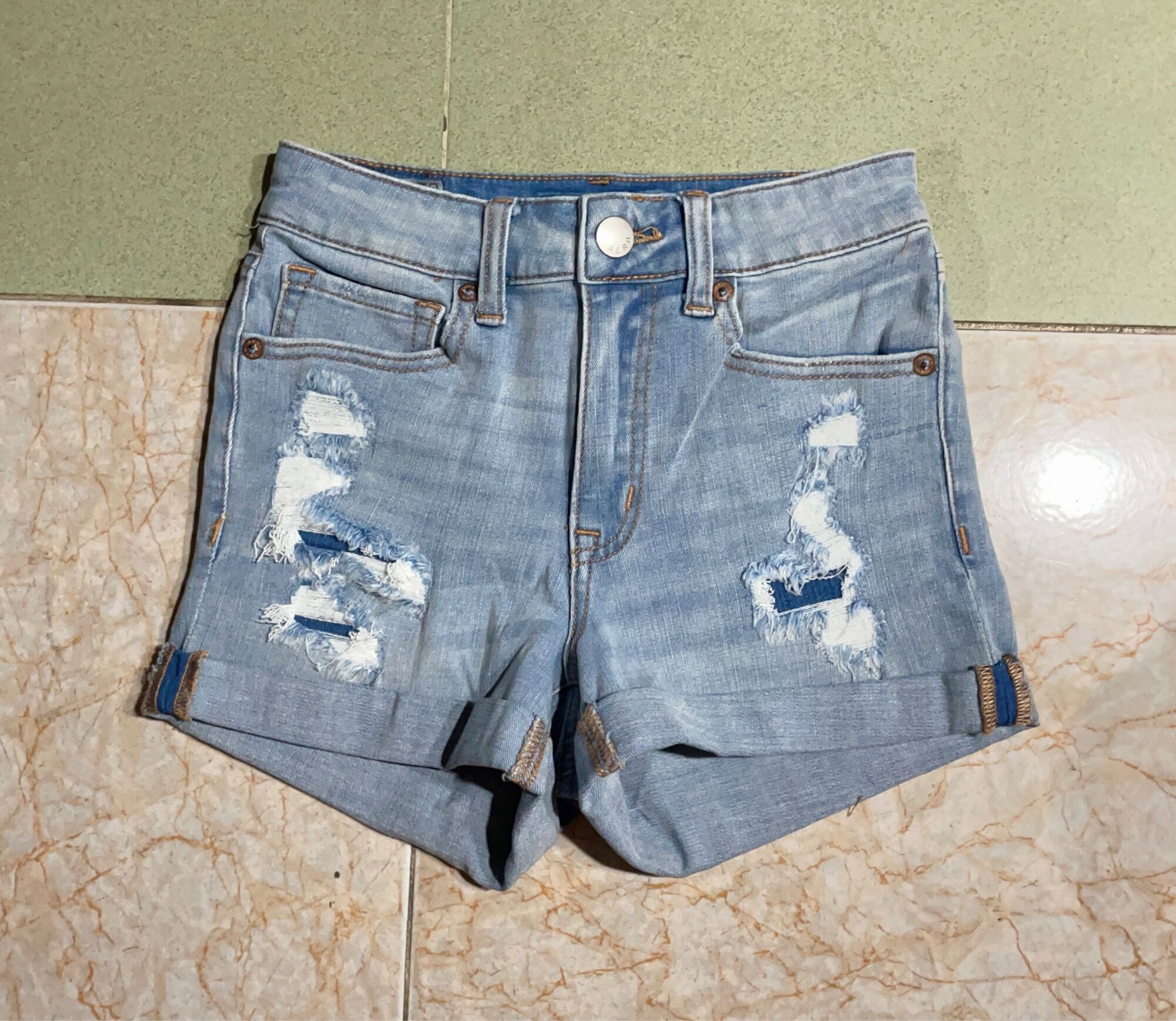 Quần aero dư xịn cạp cao co giãn thoải mái size 27 28 29