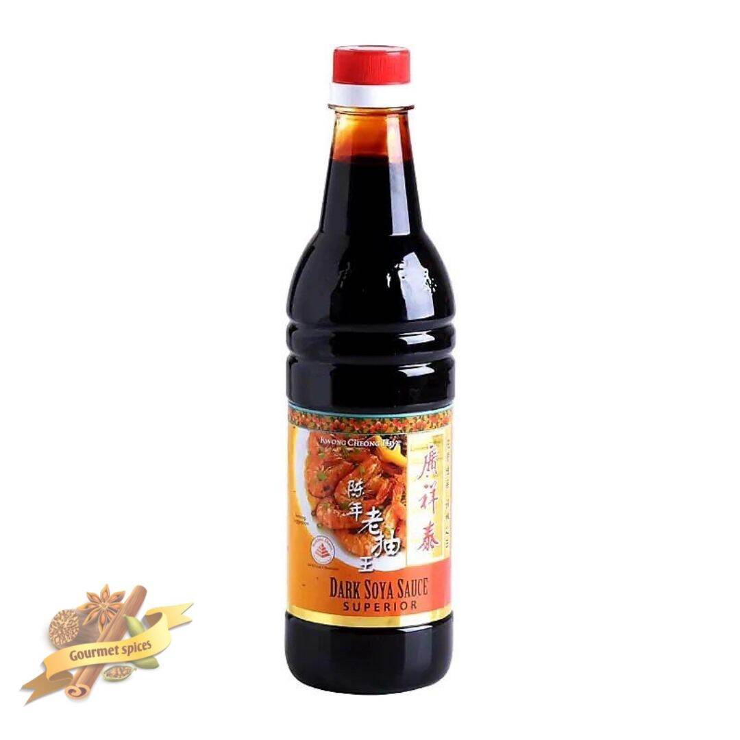 Hắc Xì Dầu Ngọt Singapore Đậm Đặc Kwong Cheong Thye 640ml Dark Soya Sauce