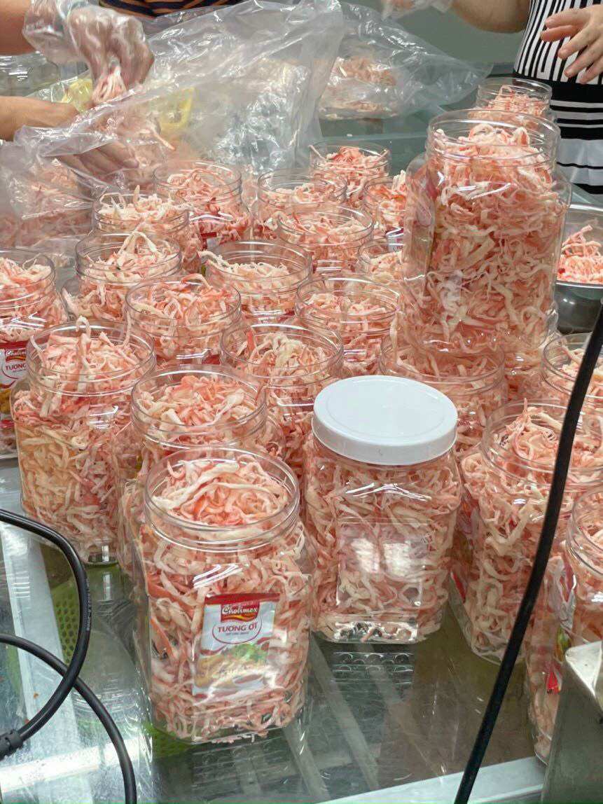 Mực xé sợi hấp dừa, Mực hấp nước dừa
