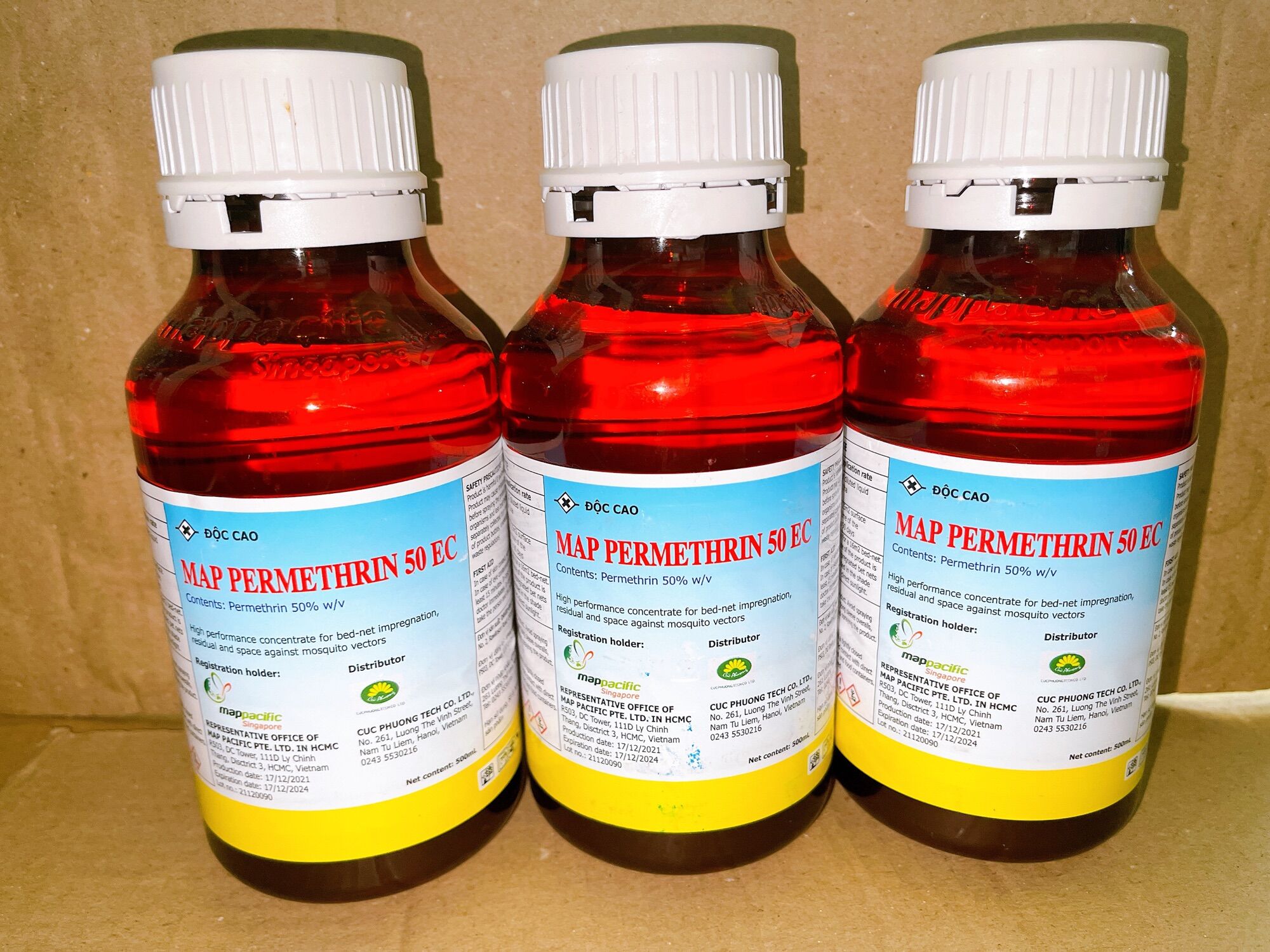 Thuốc diệt muỗi permethrin nhập khẩu Anh Quốc 500ml