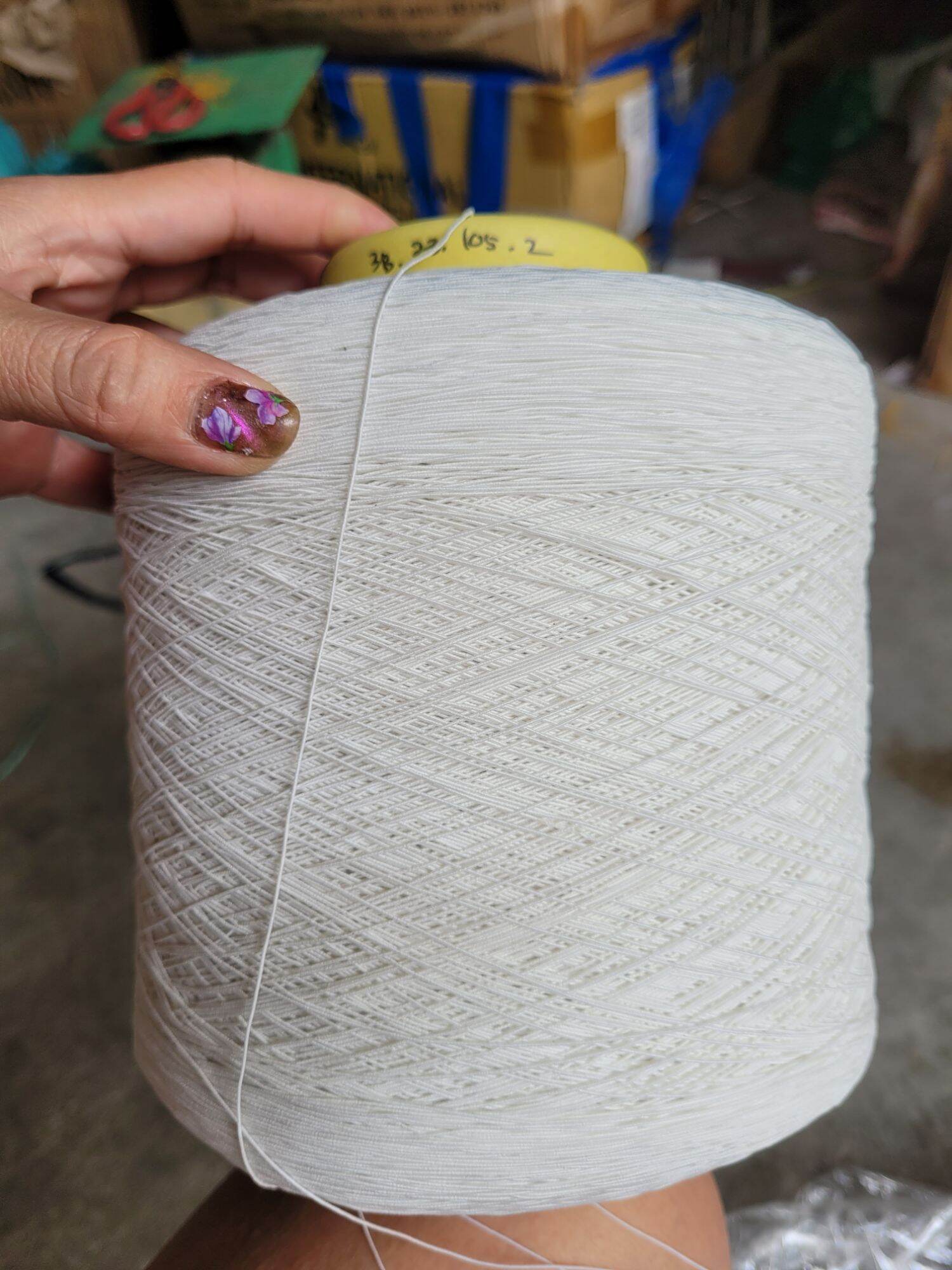 Chỉ chun  may nhún bèo, chạy smocking
