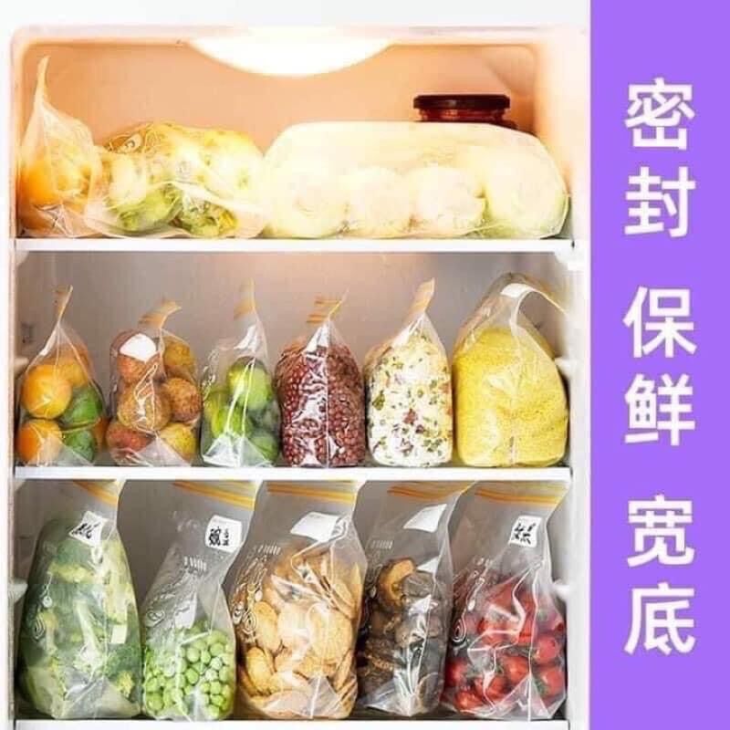 Set 3 túi zip đựng thực phẩm có khoá