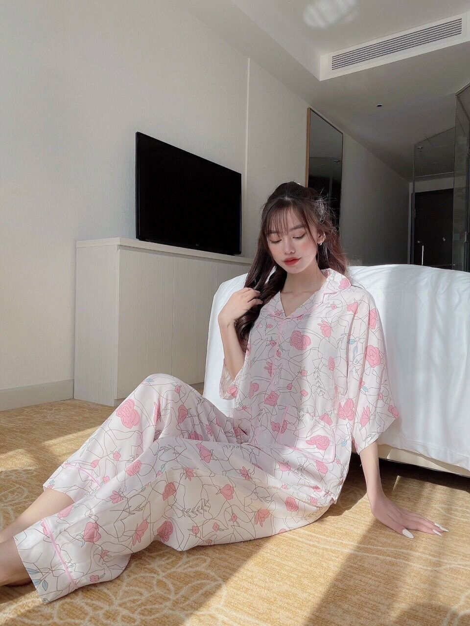 Đồ Bộ Lụa Mango