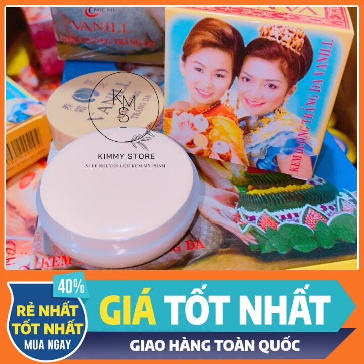 Kem dưỡng trắng da vanill hàng việt ( cô gái nhật )