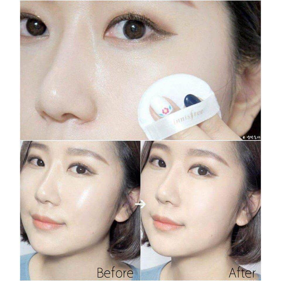 Phấn phủ kiềm dầu Innissfree no sebum dạng bột khoáng