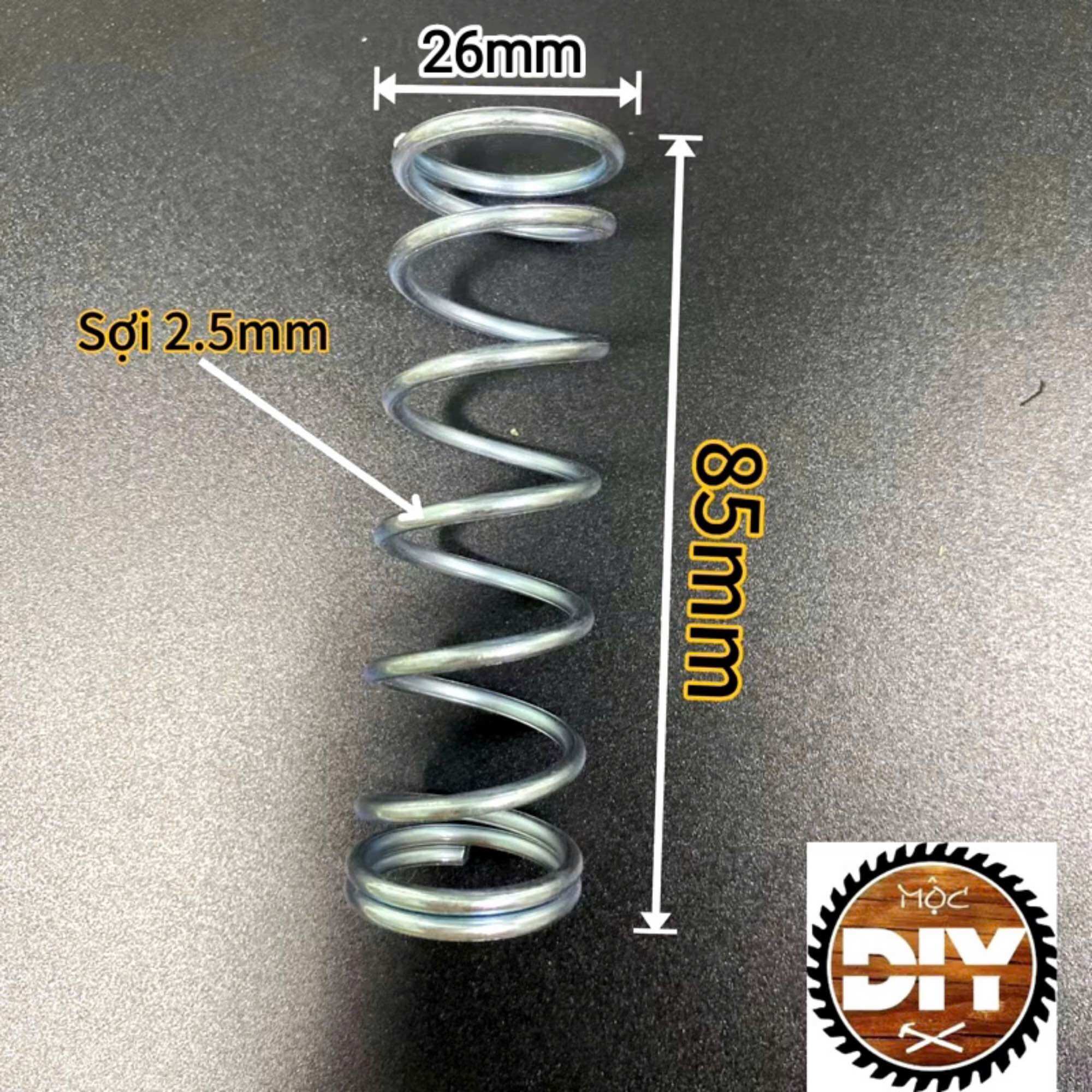 LÒ XO NÉN PHI 26mm/ LÒ XO SỢI 2.5mm