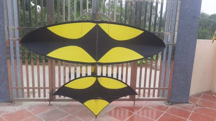 Áo diều 3m đen vàng