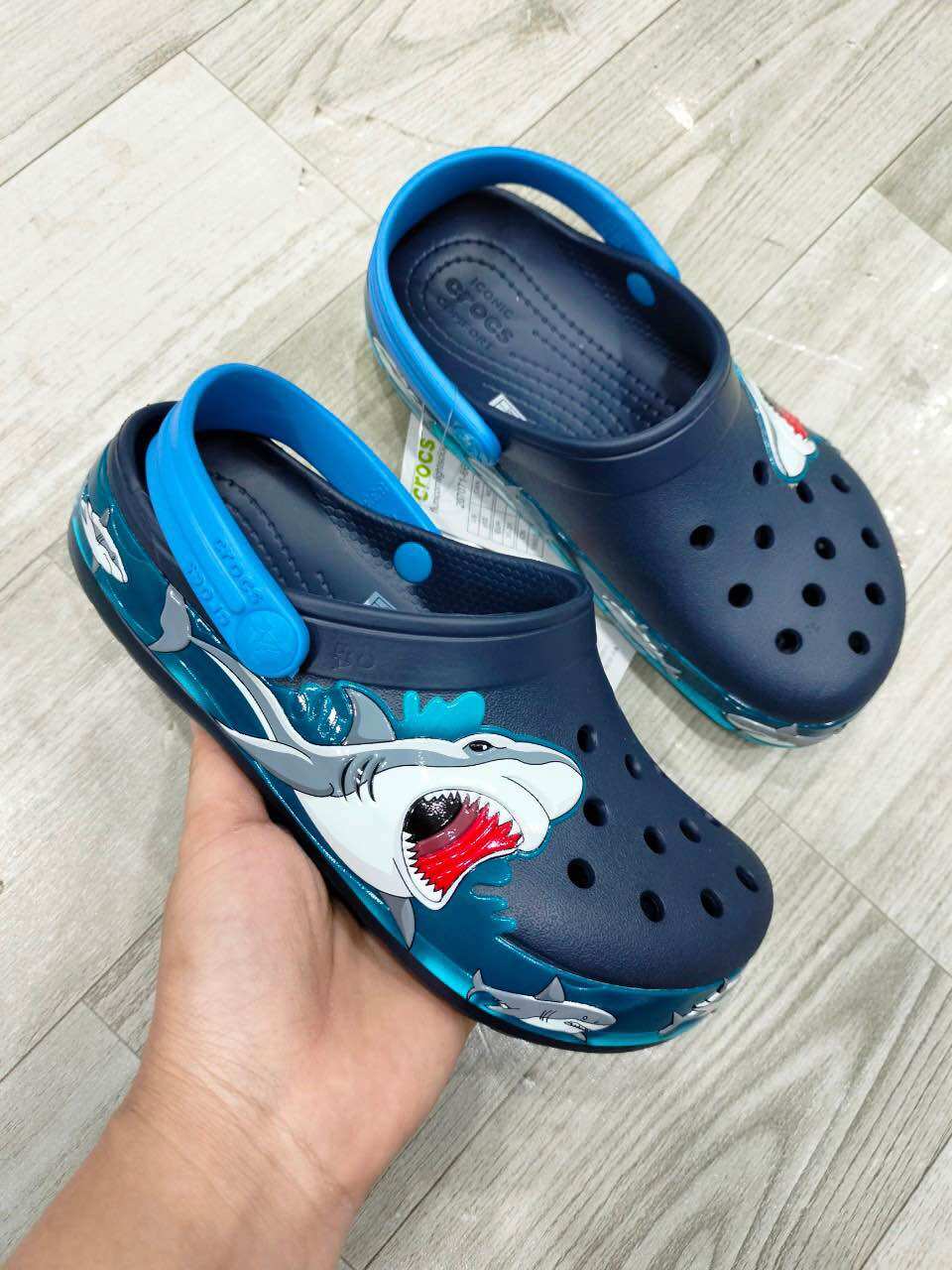 Sục crocs band trẻ em chính hãng xuất xịn, c.roc.s shoes , giầy dép crocs trẻ em đi mưa