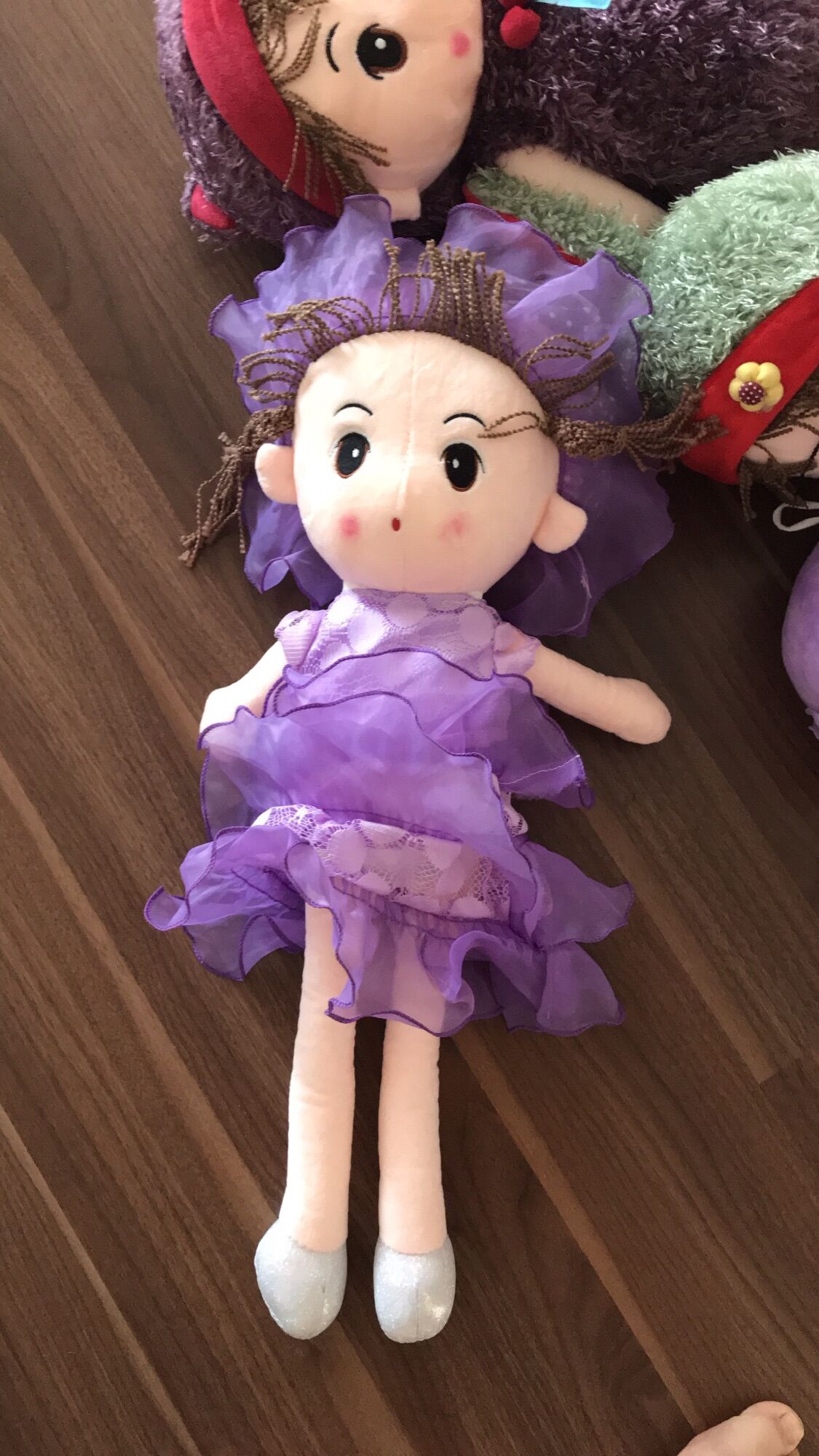Búp bê cô gái cao cấp Hồng