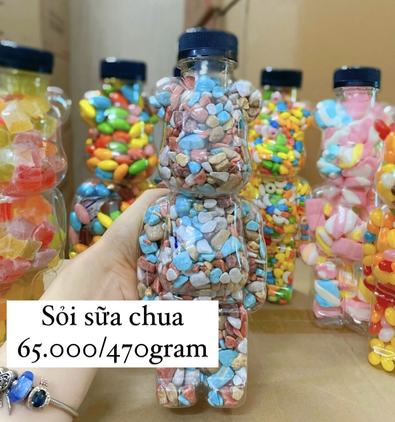Kẹo sỏi sữa gấu bearbrick 🐻