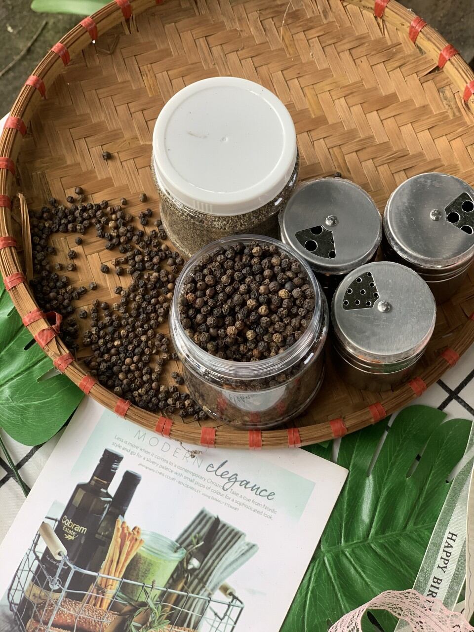 TIÊU ĐEN SẠCH LỰA TAY. tiêu hạt, tiêu xay gói 500G