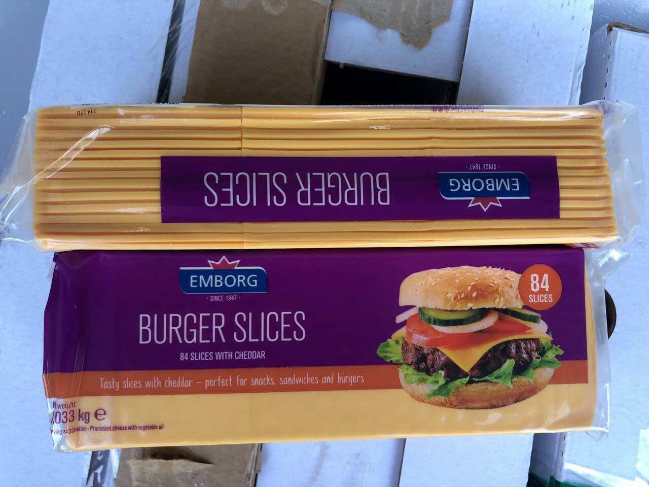Cheese Slices 1kg Pack