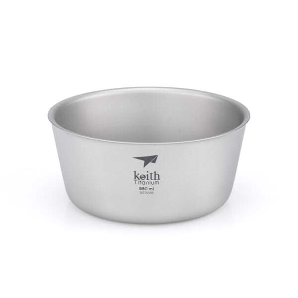 Chén ăn cách nhiệt 2 lớp Titanium Keith Ti5322 - 550ml