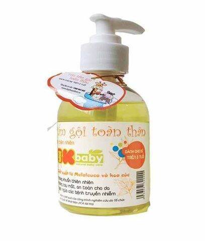 DẦU TẮM GỘI TOÀN THÂN CHO TRẺ EM - BK.BABY- MALDALA - ĐẠI HỌC BÁCH KHOA TP. HCM