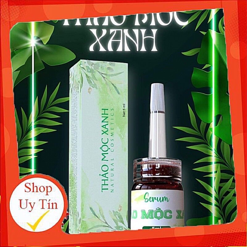 Serum thảo mộc xanh 3 lọ