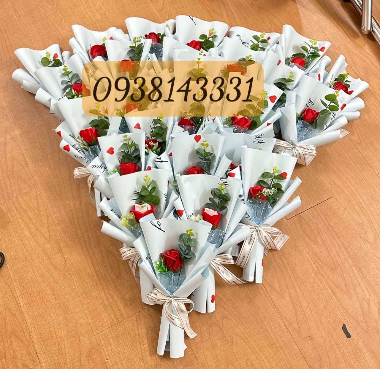 Sỉ 10 bó hoa sáp 1 bông