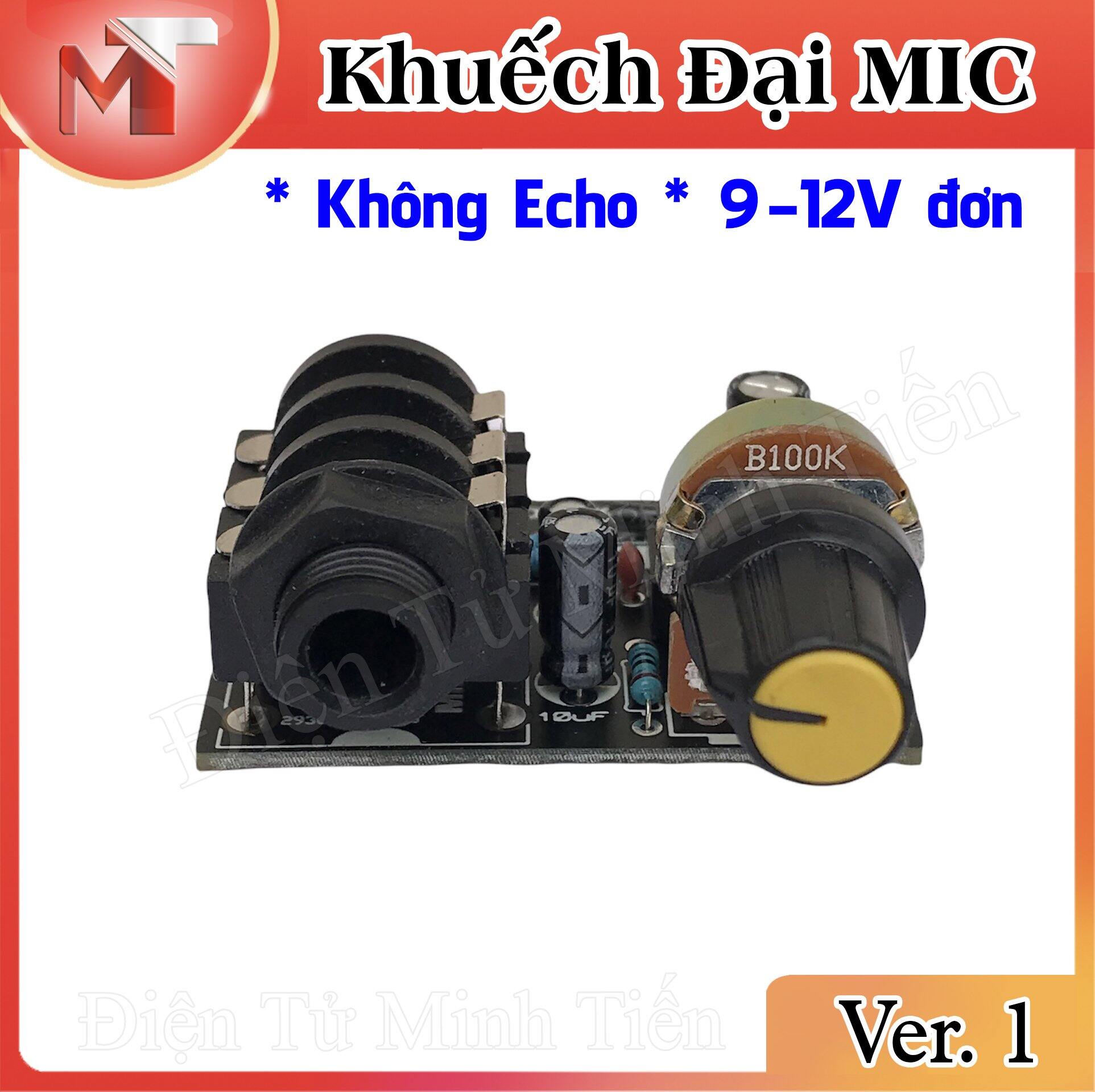 Mạch Khuếch Đại Micro - Không Echo