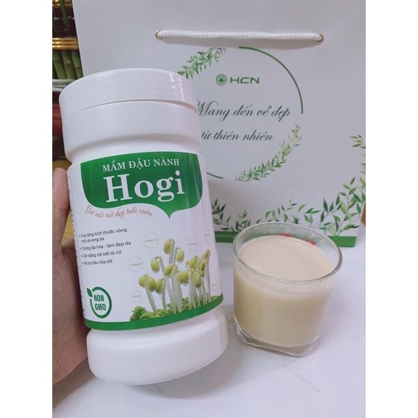 Mầm đậu nành 400g Hogi bổ sung sữa dê tăng cường nội tiết tố
