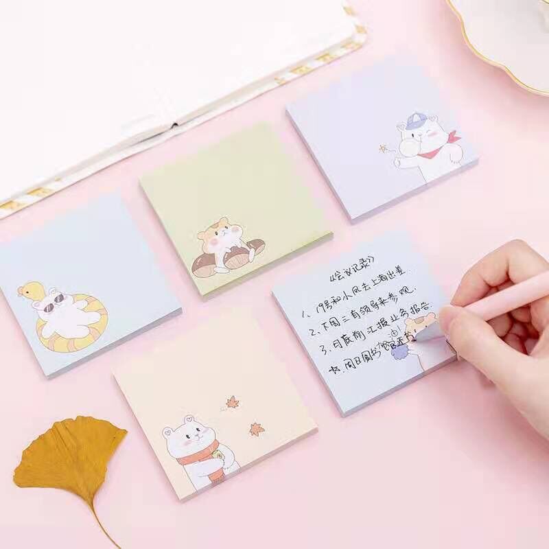 Giấy Note Gấu Nhỏ Cute