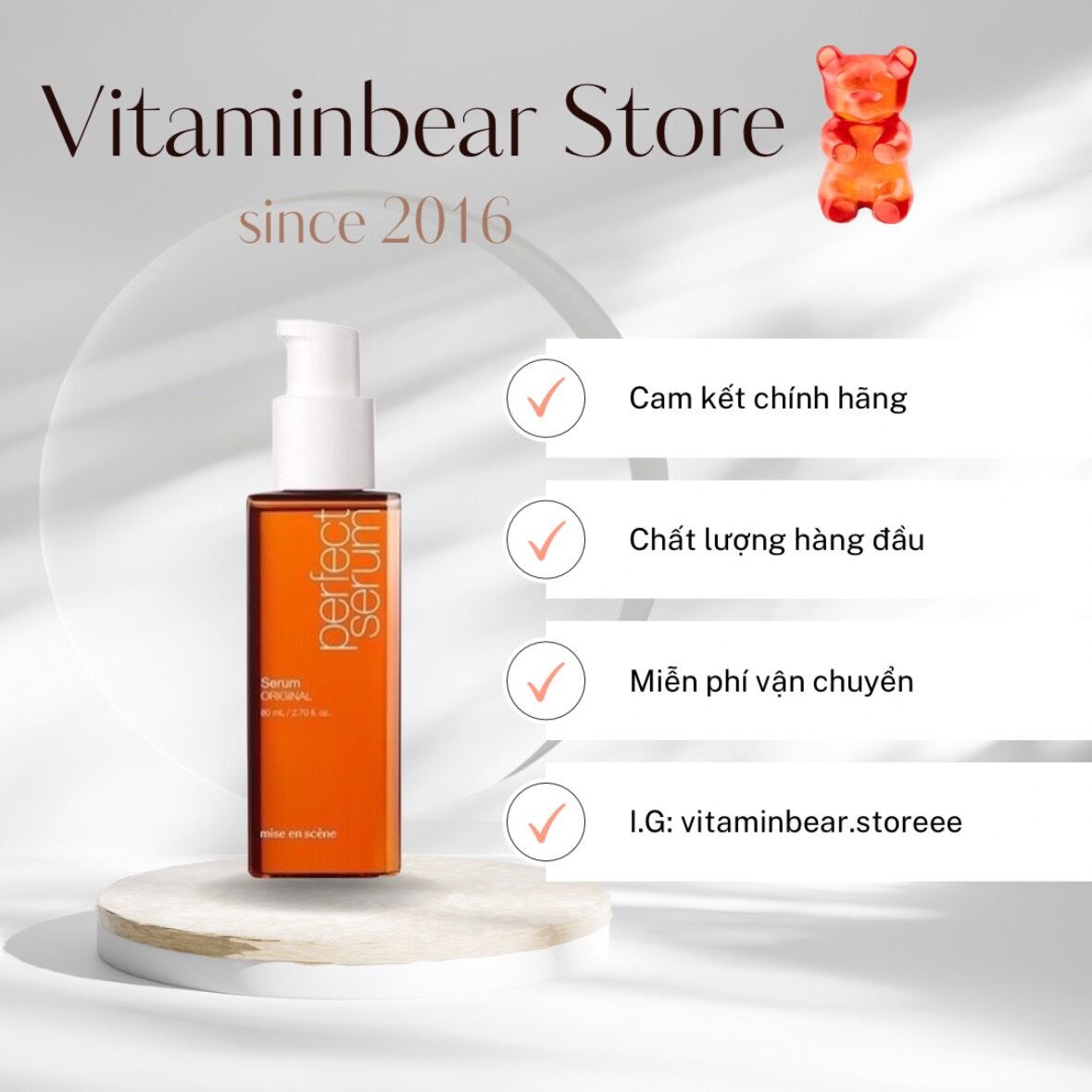 Tinh Chất Dưỡng Tóc Missen Scene Perfect Serum