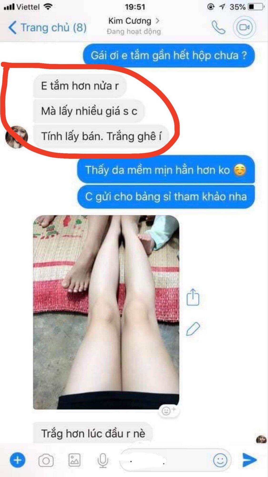 combo tắm _ ủ trắng Body Cô gái núi