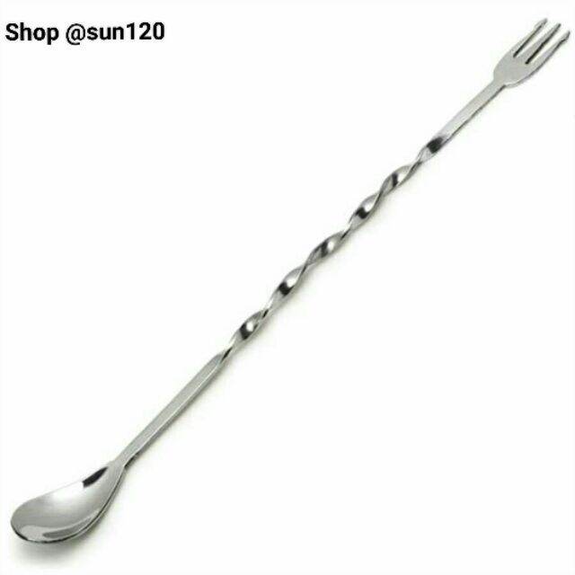 Thìa bar pha chế inox | bar spoon | muỗng khuấy quầy bar pha chế