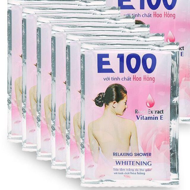 Dây sữa tắm e100 gói 4 ml X 12GÓI